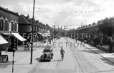 Thornton Heath, Brigstock Road c1955, Surrey