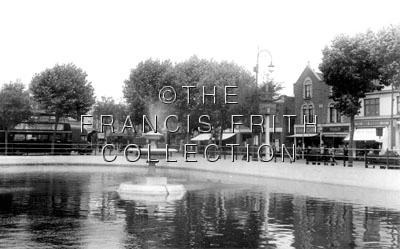 Thornton Heath Pond c1955, Surrey